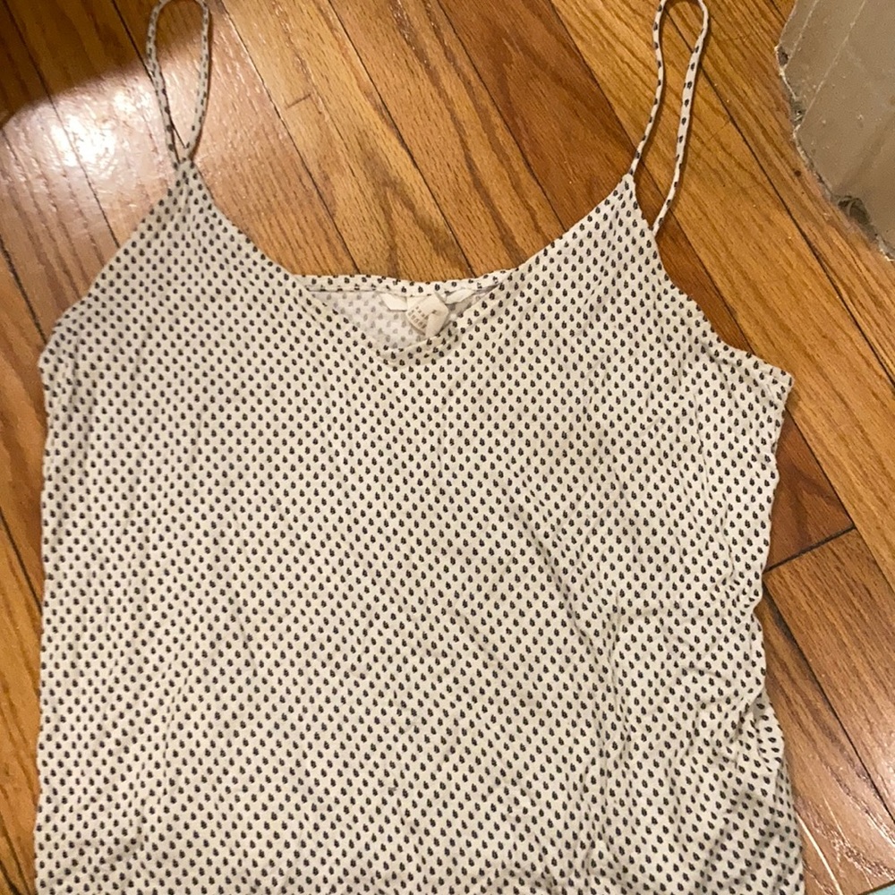 🐼 black and white patterned tank 🐼